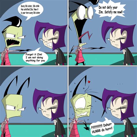 Invader Zim is the villainous main protagonist of the 2001-2006 television series Invader Zim, and the main antagonist of the 2019 Netflix film Invader Zim: Enter the Florpus. Zim is a member of the alien Irken race and a former Irken Invader; however, since his actions usually lead to disaster (having nearly destroyed the Irken homeworld during Operation Impending Doom) his leaders, the ... 